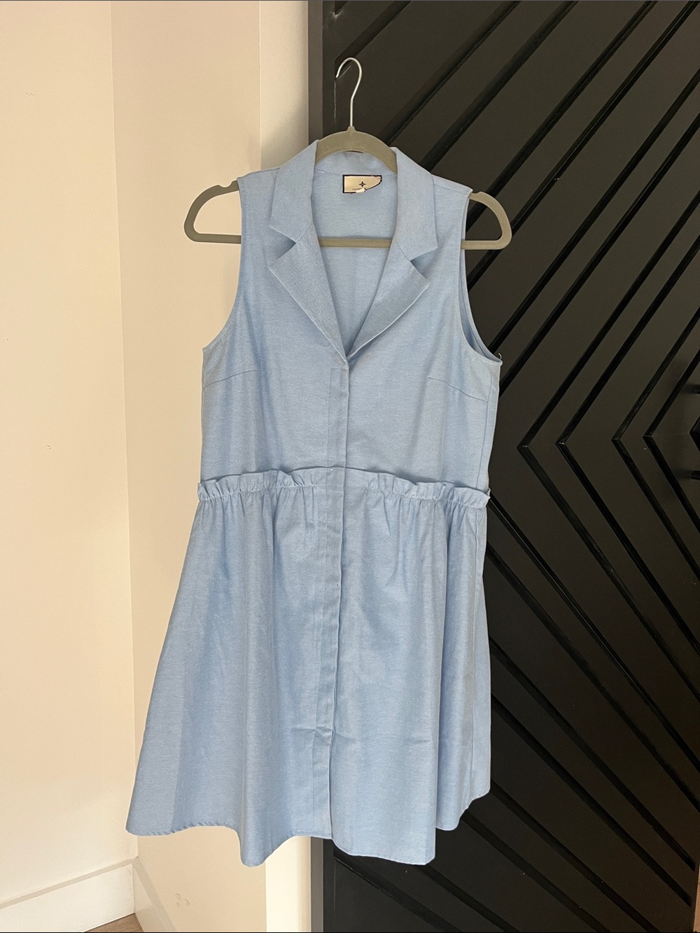 Tuckernuck Blue Oxford Shirtdress